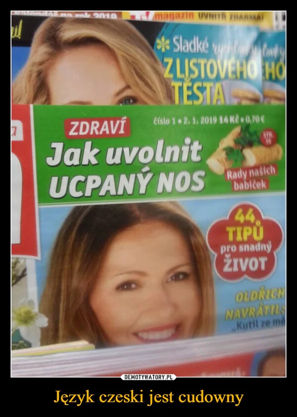 
    Język czeski jest cudowny