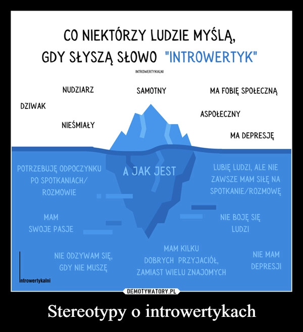 
    Stereotypy o introwertykach 