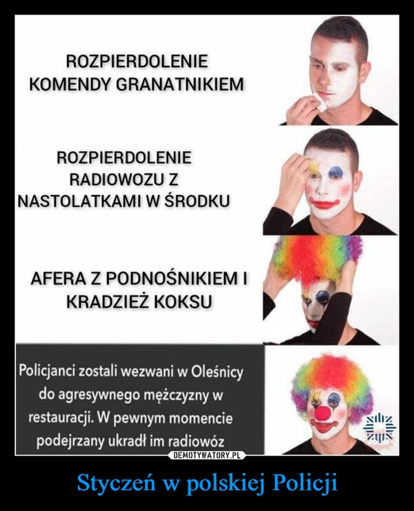 
    Styczeń w polskiej Policji