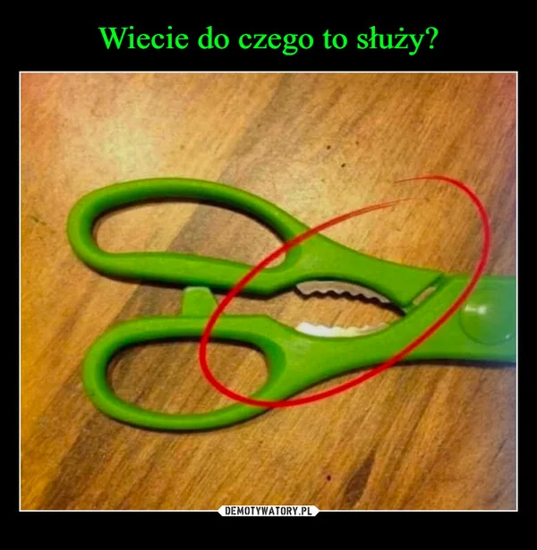 
    Wiecie do czego to służy?