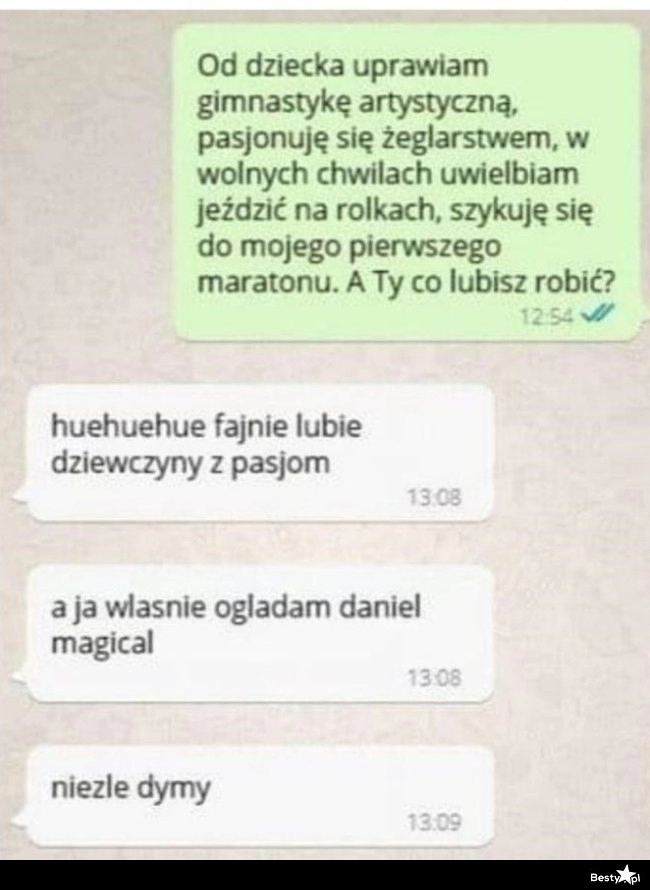 
    Dziewczyna z pasją 