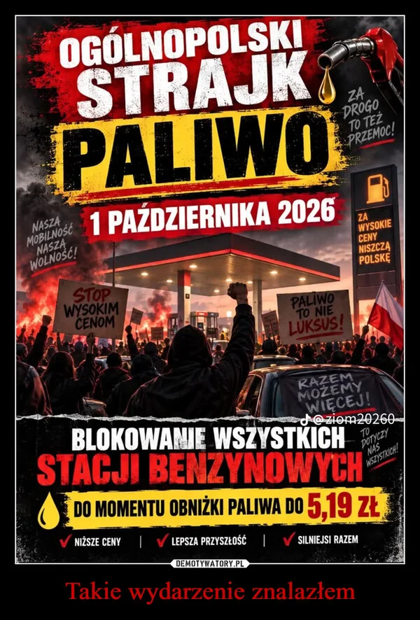 
    Takie wydarzenie znalazłem
