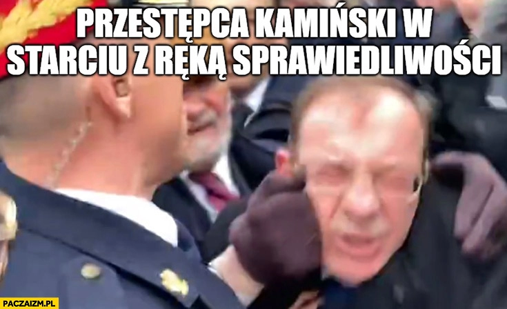 
    Przestępca Kamiński w starciu z ręką sprawiedliwości Macierewicz