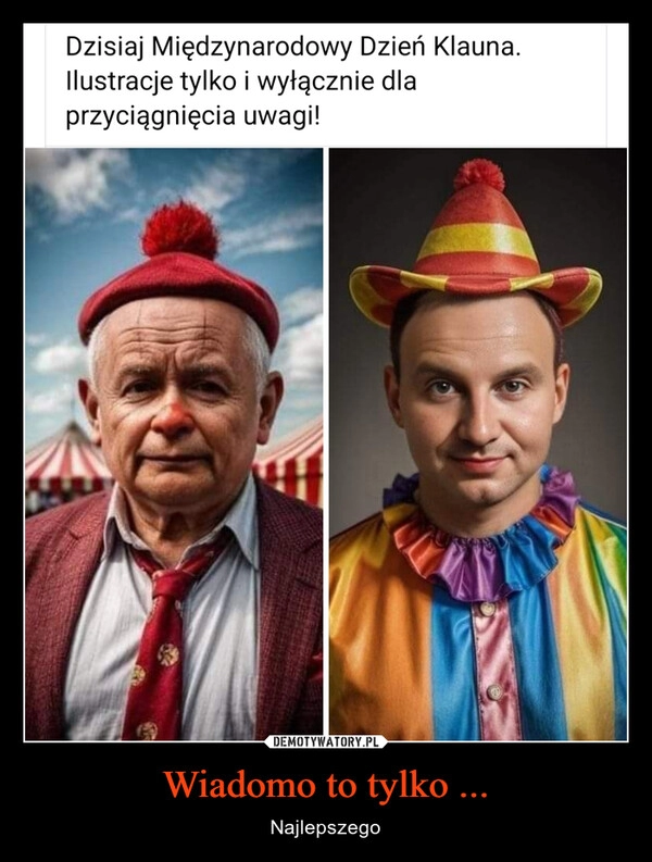 
    Wiadomo to tylko ...