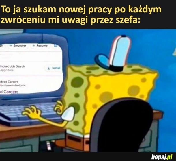 
    Szukanie nowej pracy