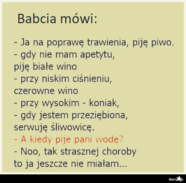 
    Środki zaradcze według babci 