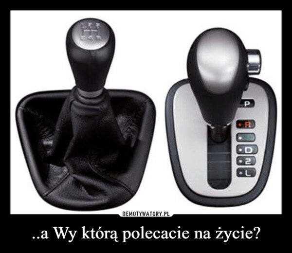 
    ..a Wy którą polecacie na życie?