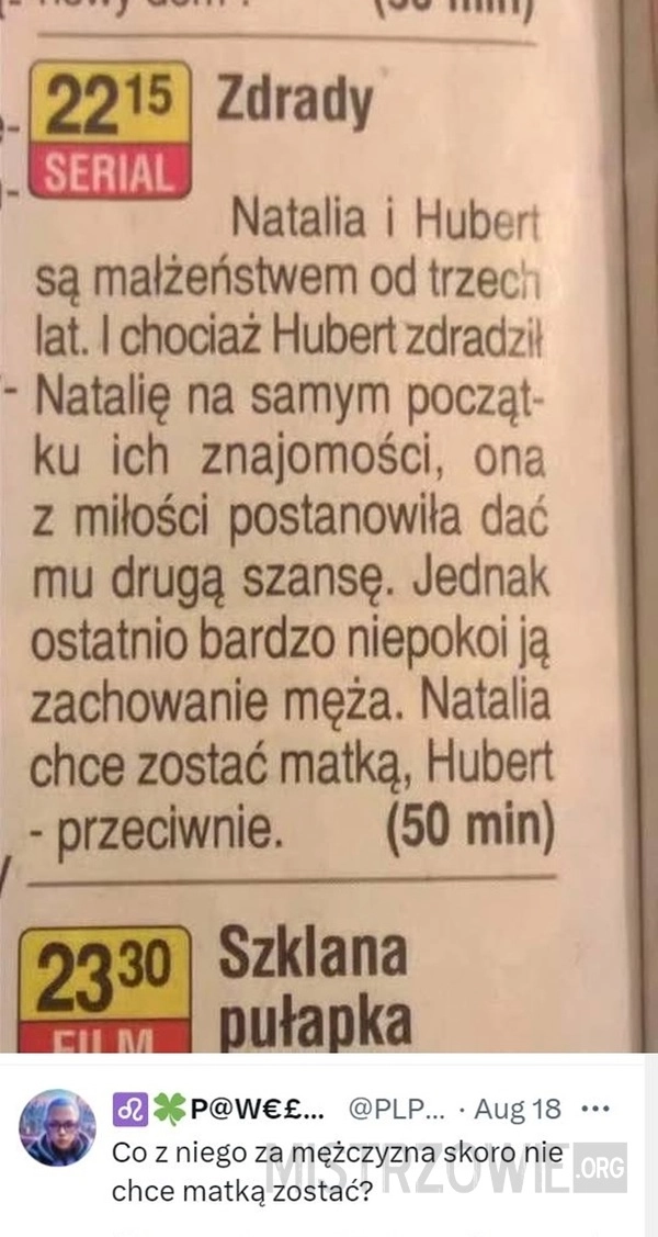 
    Gdzie się podziali prawdziwi mężczyźni?