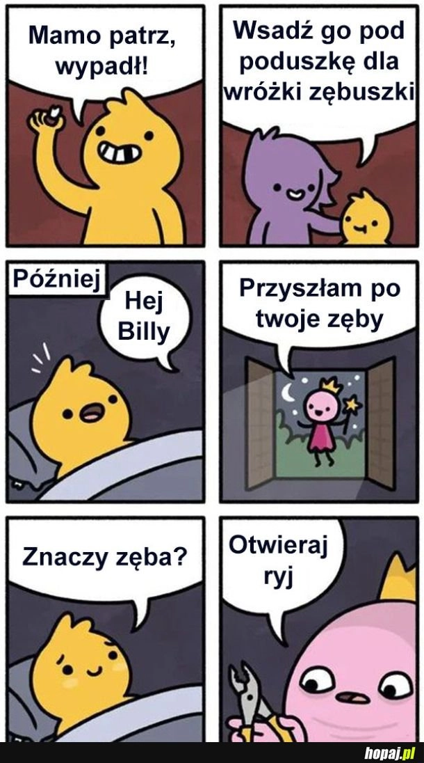 
    Wróżka zębuszka