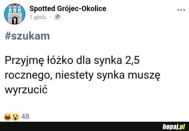 
    Biedny synek