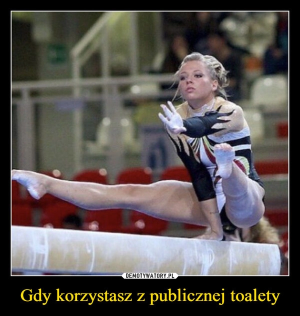 
    Gdy korzystasz z publicznej toalety