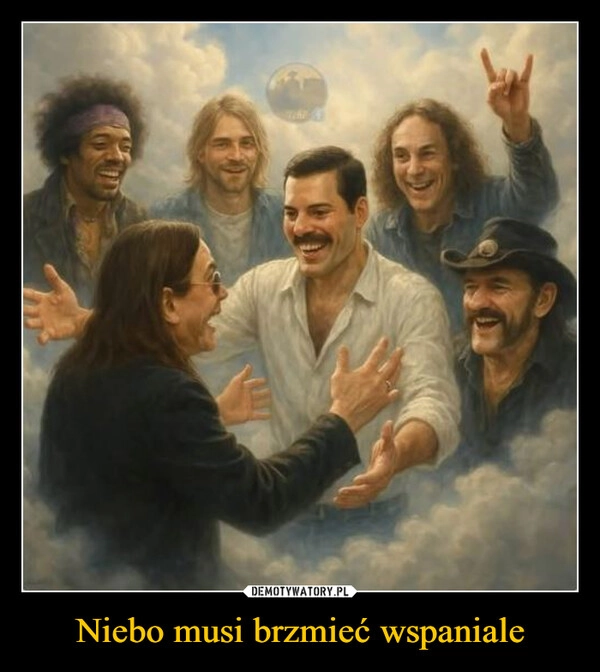 
    Niebo musi brzmieć wspaniale