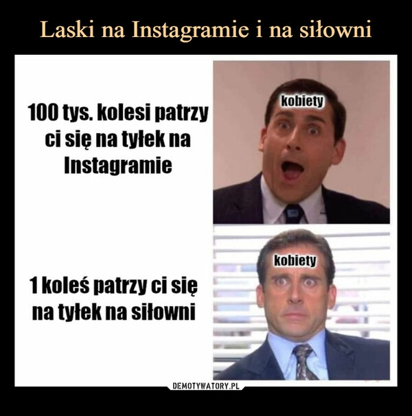 
    Laski na Instagramie i na siłowni