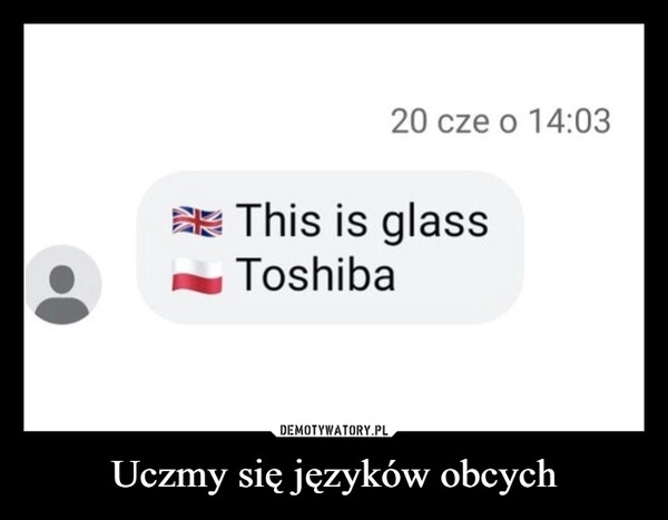 
    Uczmy się języków obcych