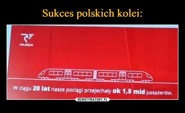 
    
Sukces polskich kolei: 