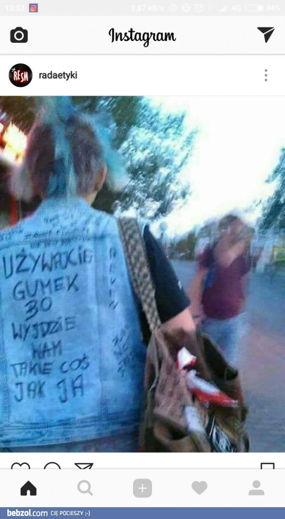 
    Taka przestroga