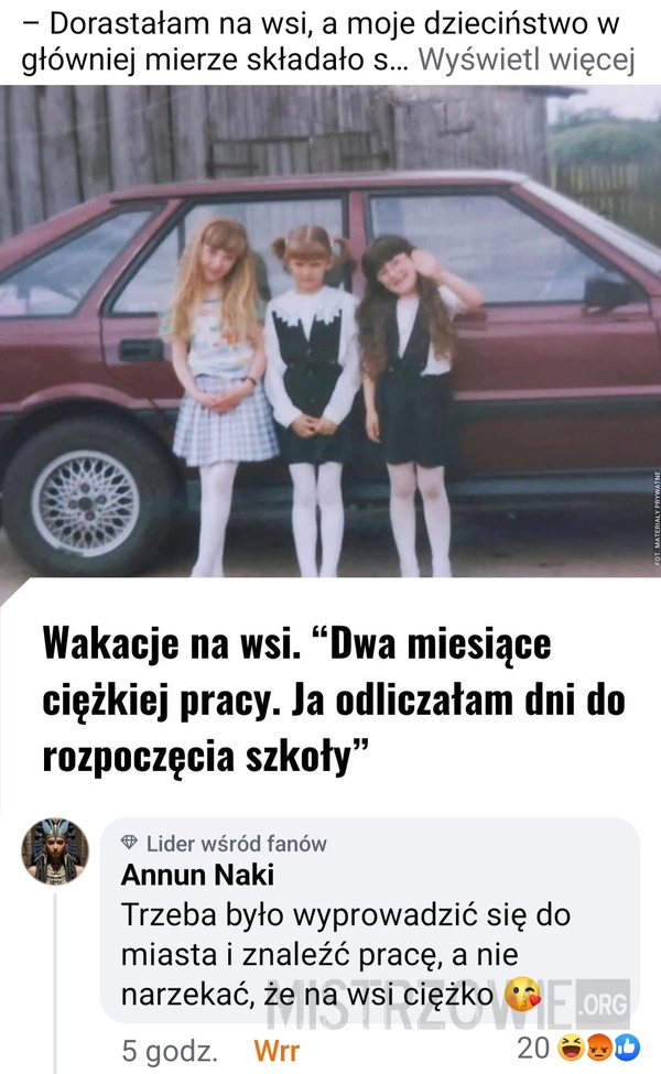 
    Wakacje na wsi