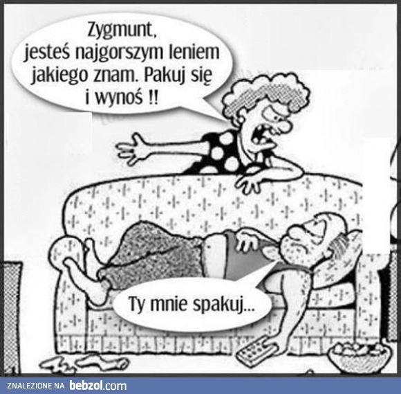 
    Szczyt lenistwa