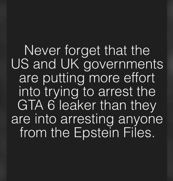 
    Jeffrey Epstein is probably sunbathing next to a teenager right now