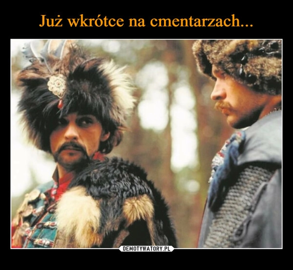 
    Już wkrótce na cmentarzach...