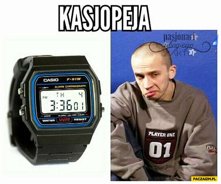 
    Kasjopeja Casio Peja