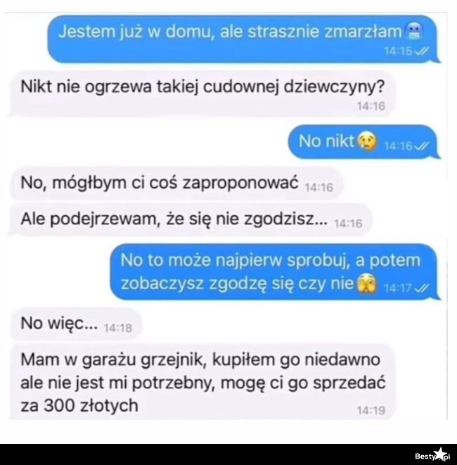 
    Zmarznięta dziewczyna 