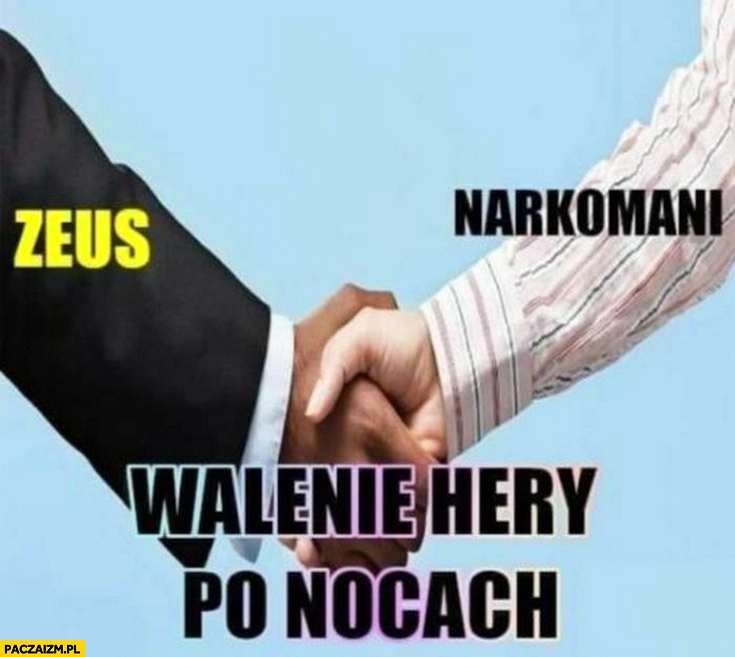 Zeus narkomani walenie hery po nocach