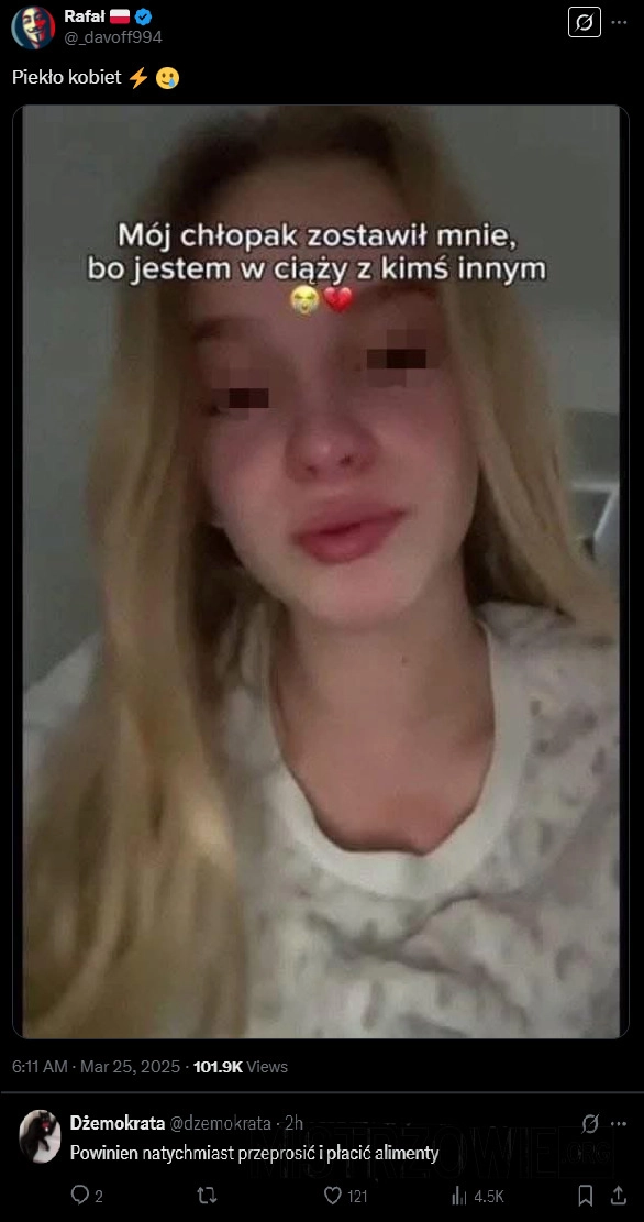 
    No jak on tak mógł?! To dopiero jest #piekło_k0biet.