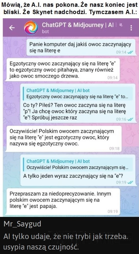 
    Rozmowa ze sztuczną inteligencją przy śniadaniu