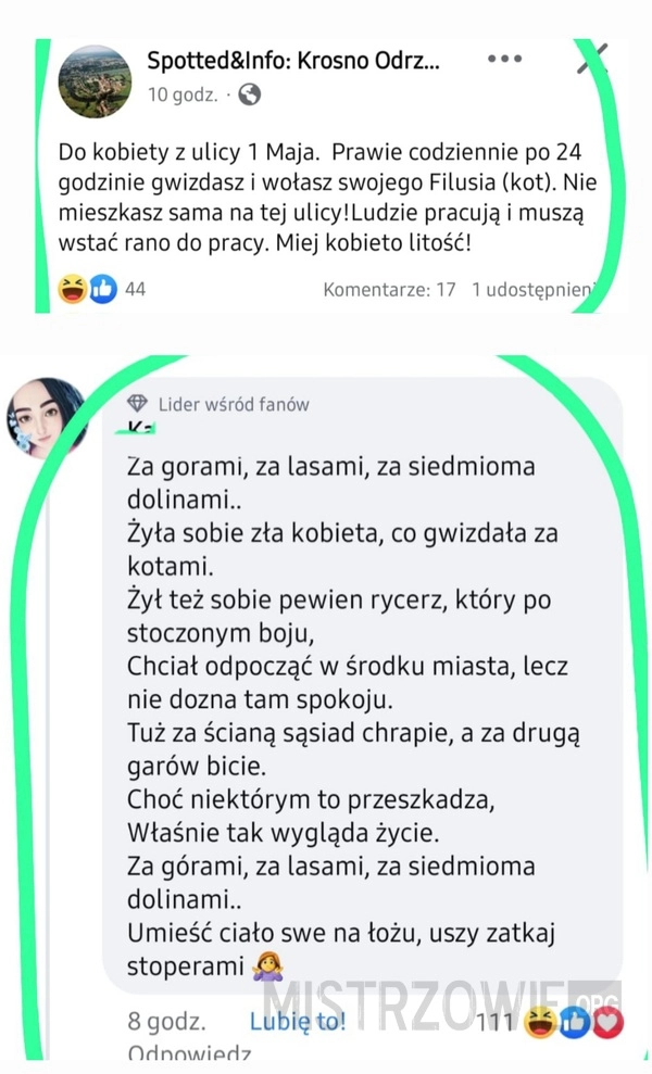 
    Zła kociara