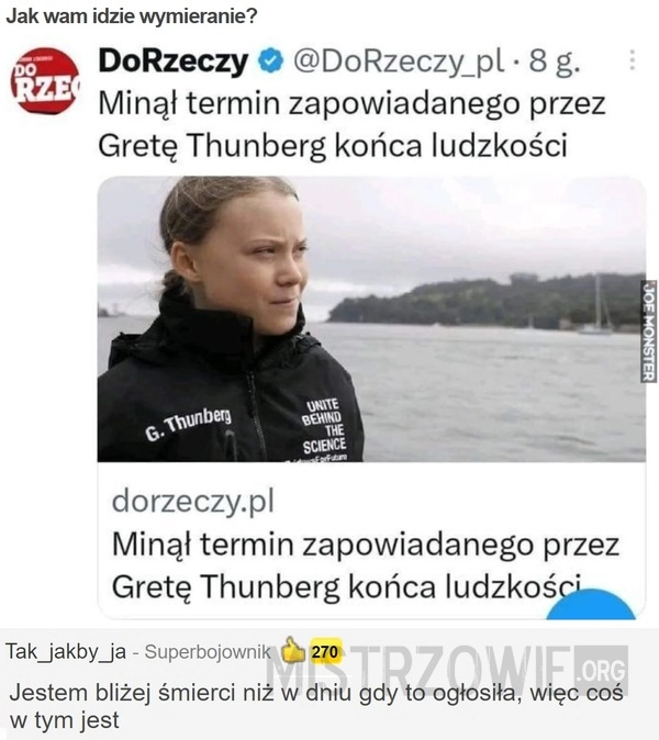 
    Jak wam idzie wymieranie?