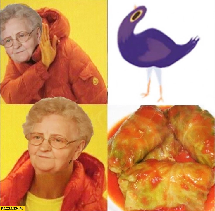 
    Babcia gołąbki Drake przeróbka