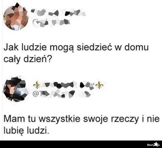 
    Siedzenie w domu 