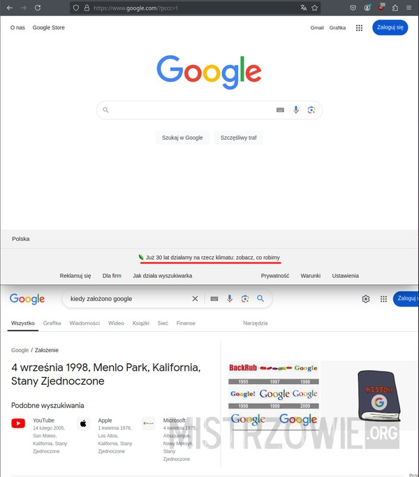 
    Google wynalazło wehikuł czasu