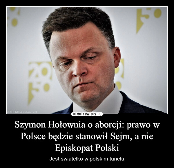 
    Szymon Hołownia o aborcji: prawo w Polsce będzie stanowił Sejm, a nie Episkopat Polski