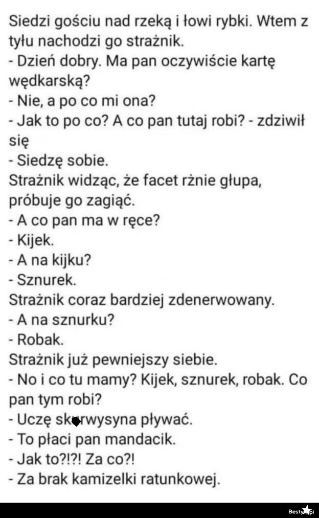 
    Cwany wędkarz 