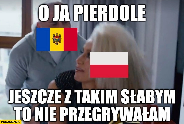 
    Reprezentacja polski Mołdawia jeszcze z takim słabym to nie przegrywałam