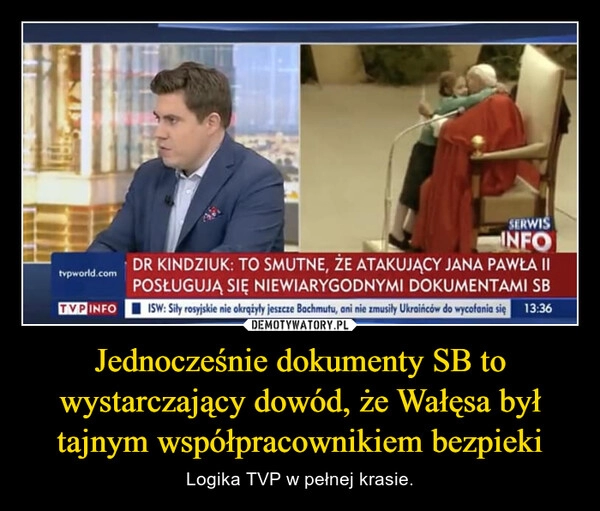 
    Jednocześnie dokumenty SB to wystarczający dowód, że Wałęsa był tajnym współpracownikiem bezpieki