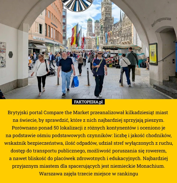 
    Brytyjski portal Compare the Market przeanalizował kilkadziesiąt miast