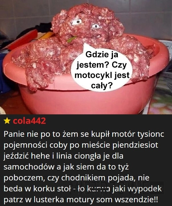 
    Motocykliści