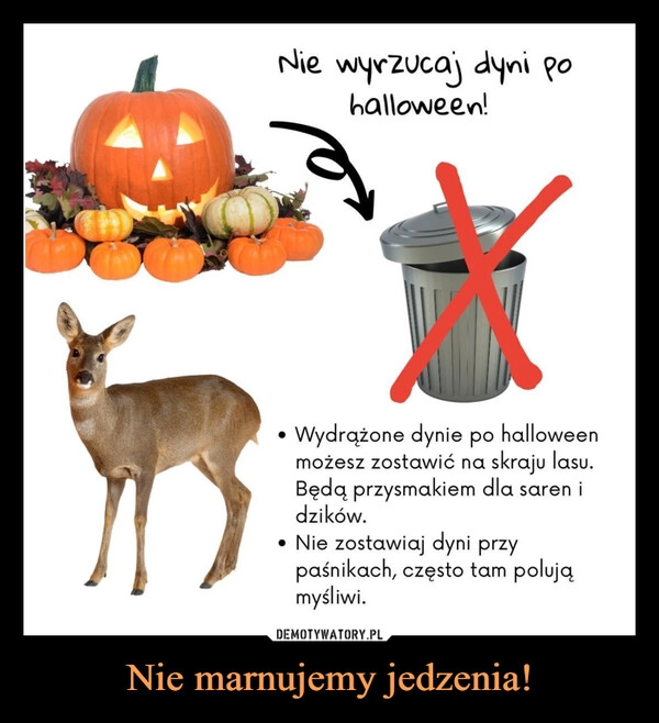 
    Nie marnujemy jedzenia!