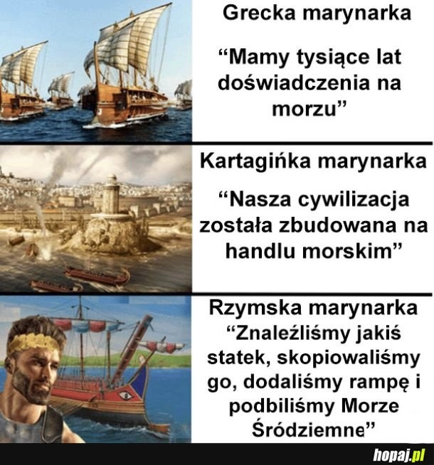 
    Rzymska marynarka