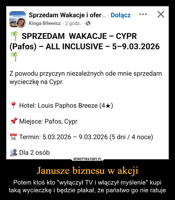 
    Janusze biznesu w akcji