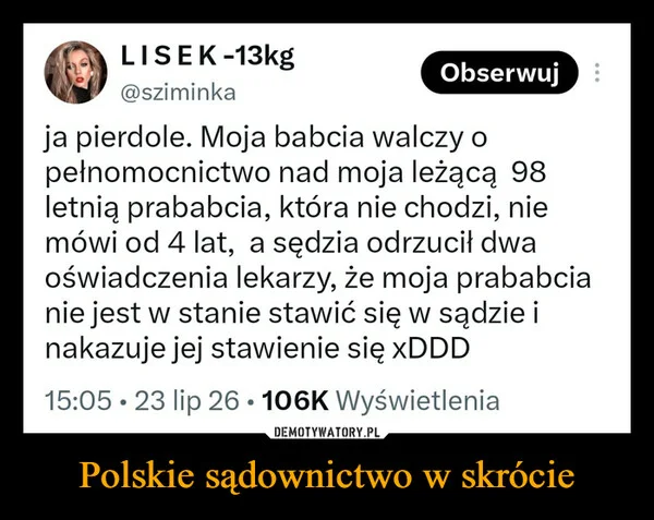 Polskie sądownictwo w skrócie