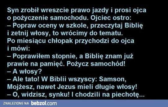 
    Tato pożyczysz mi auto