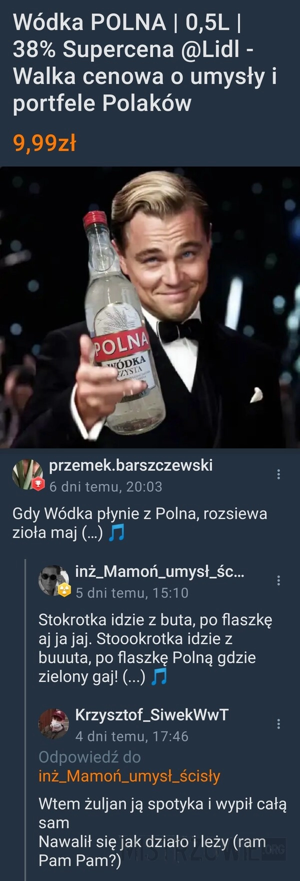 
    Wódka Polna