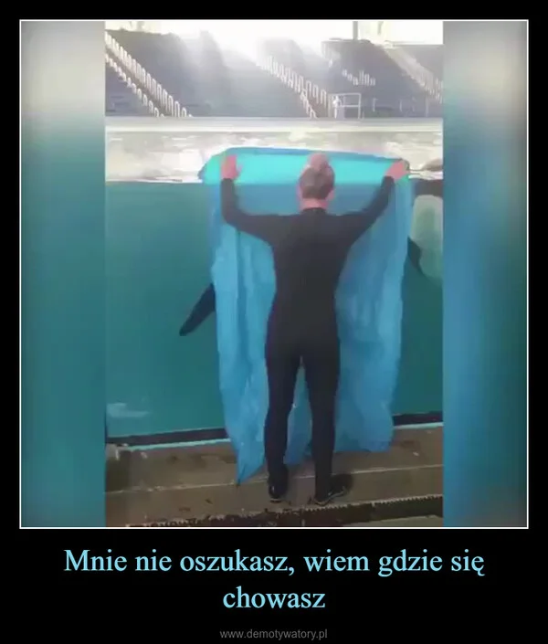 
    Mnie nie oszukasz, wiem gdzie się chowasz