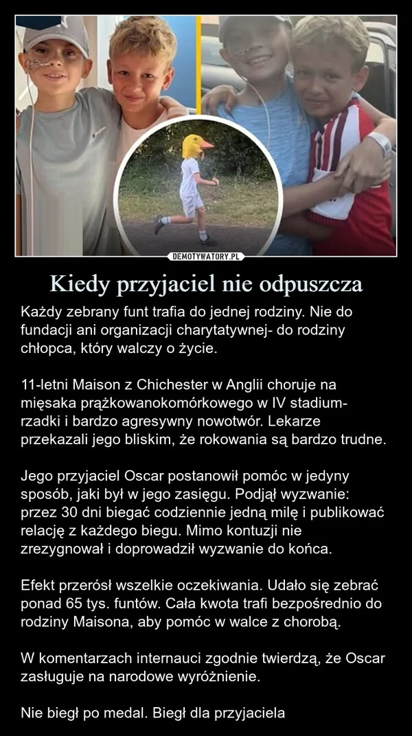 
    Kiedy przyjaciel nie odpuszcza