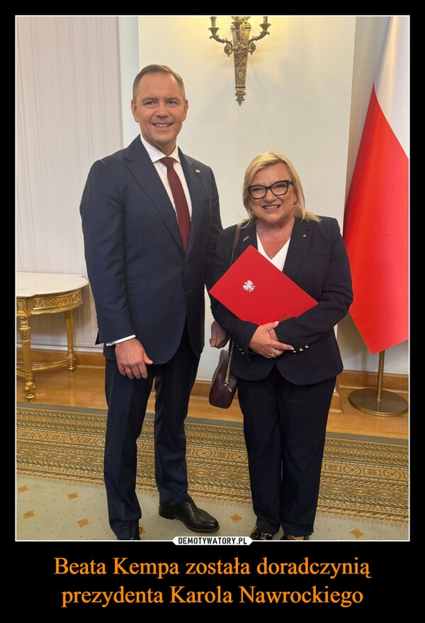 
    Beata Kempa została doradczynią prezydenta Karola Nawrockiego