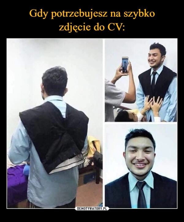 
    Gdy potrzebujesz na szybko
zdjęcie do CV: